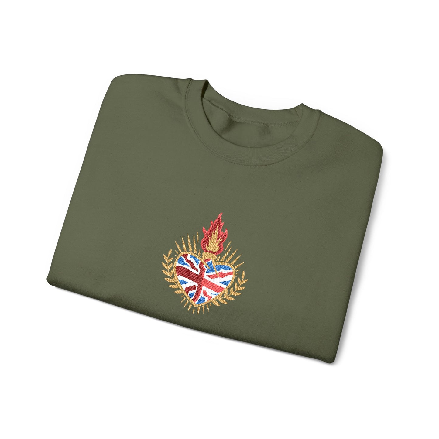 Union Jack Embroidered Jumper (Unisex)