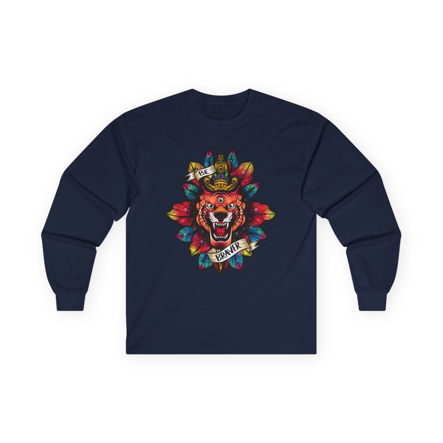 TIGER Unisex Long Sleeve Tee