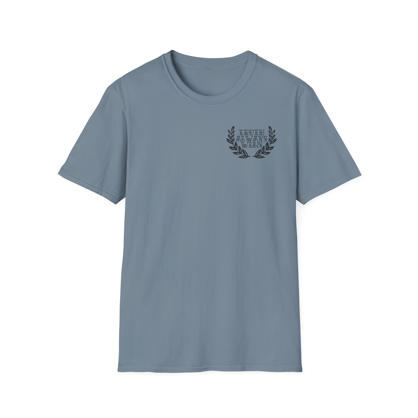 Truth Wins - Unisex Softstyle T-Shirt (Front&Back).