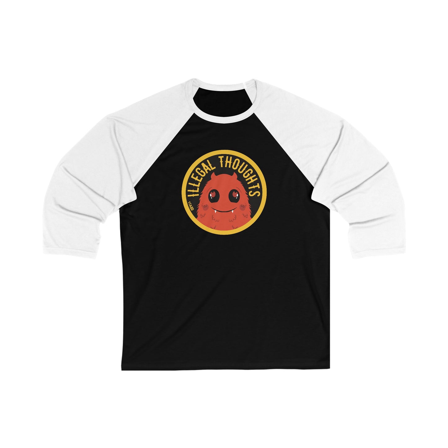 Illegal Thoughts -  3/4 Sleeve Baseball Tee