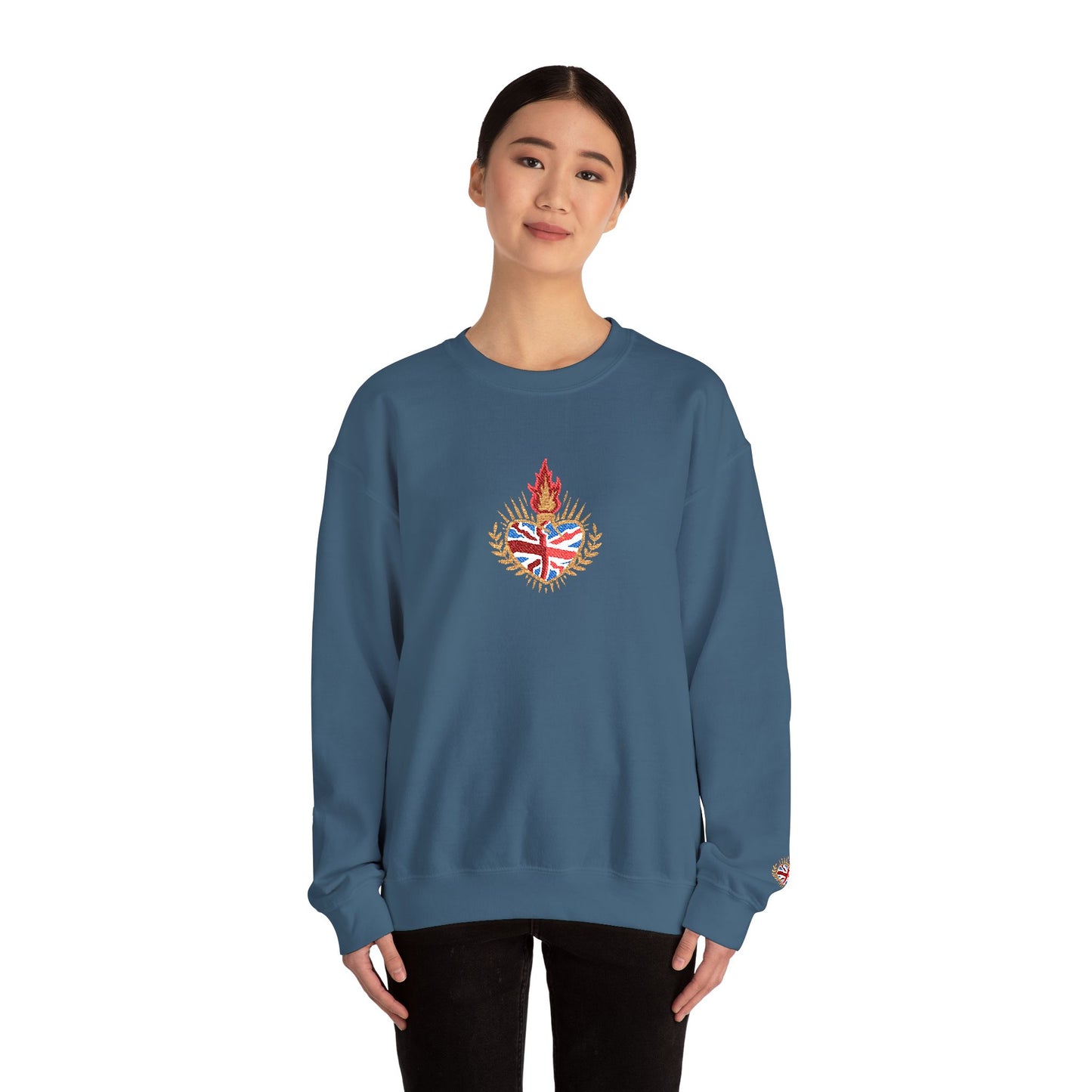 Union Jack Embroidered Jumper (Unisex)