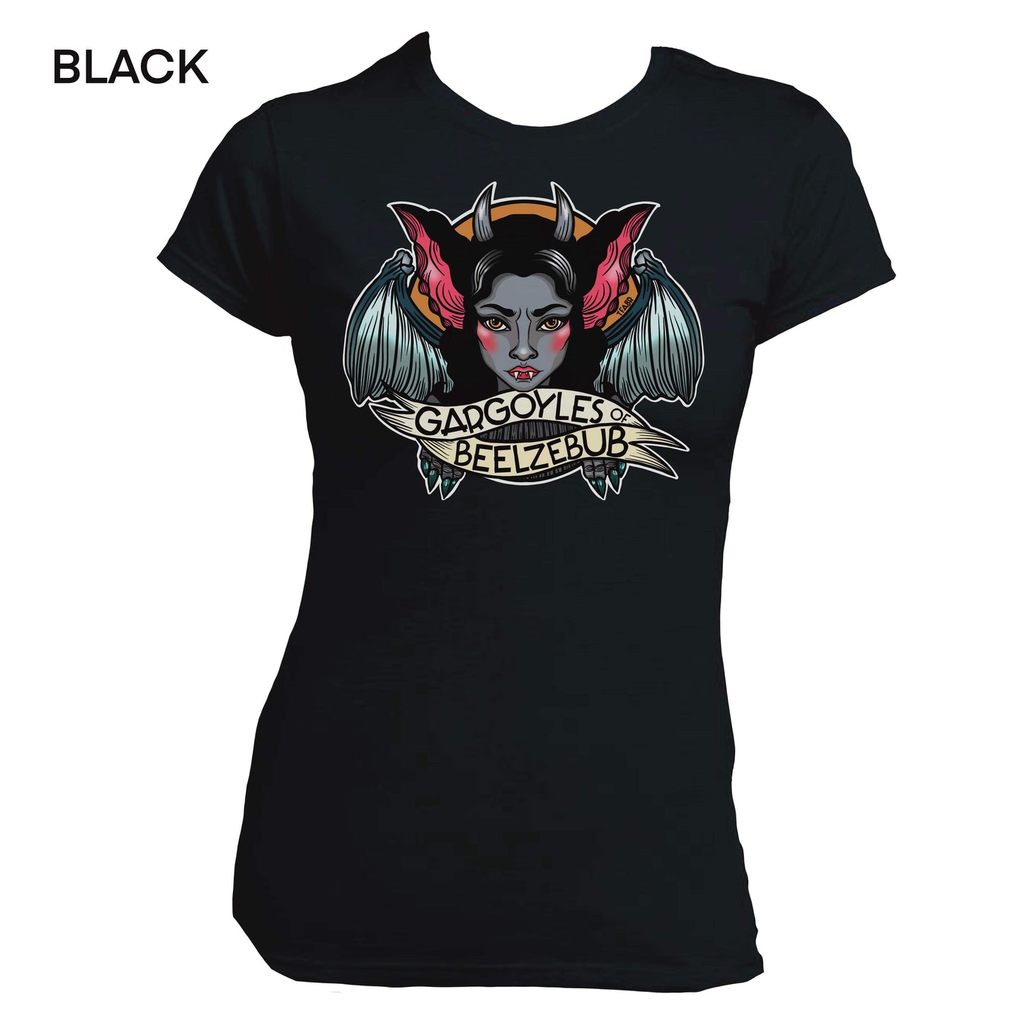 Gargoyles of Beelzebub! Ladyfit T-Shirt