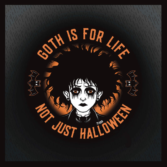 Goth 4 Life Print Square