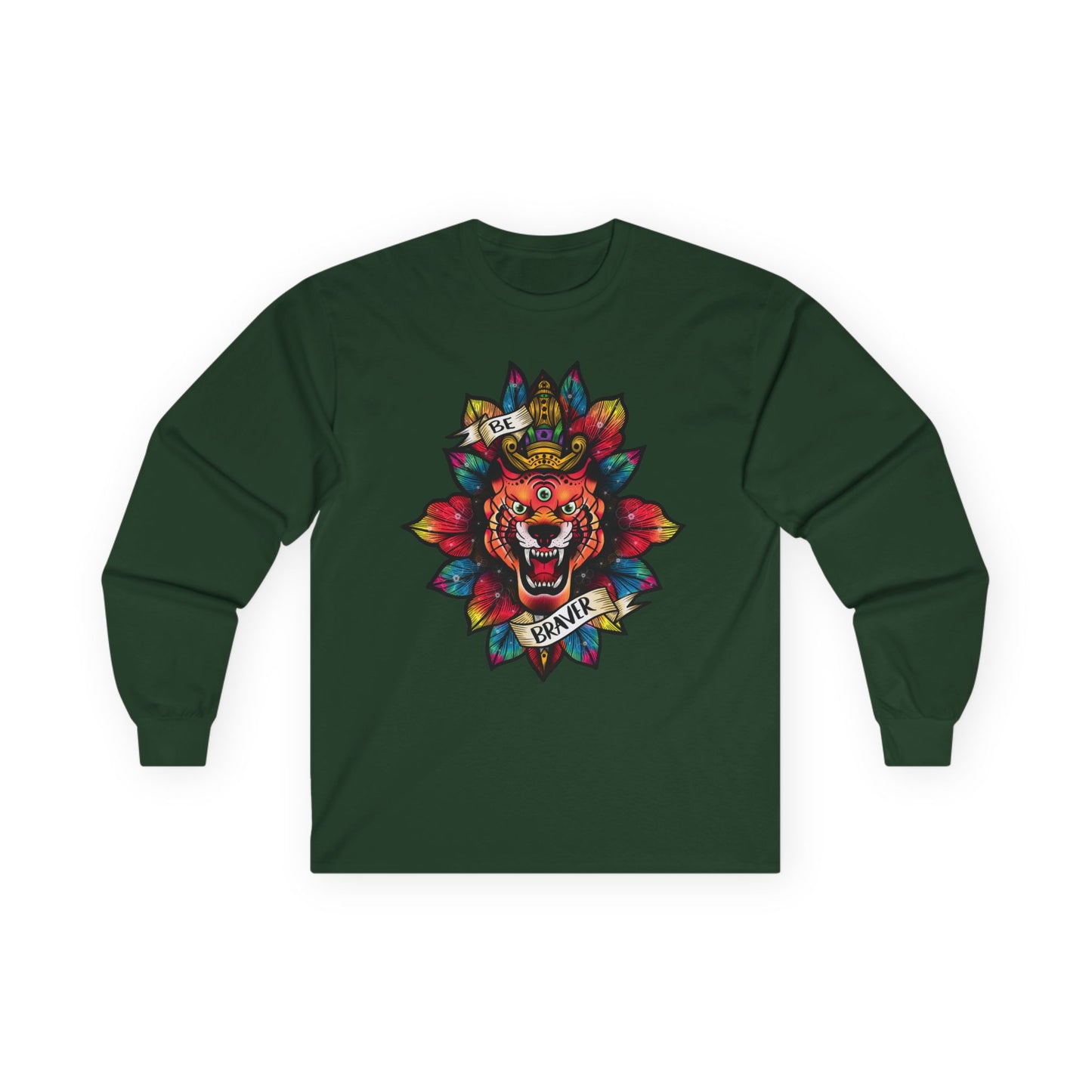 TIGER Unisex Long Sleeve Tee