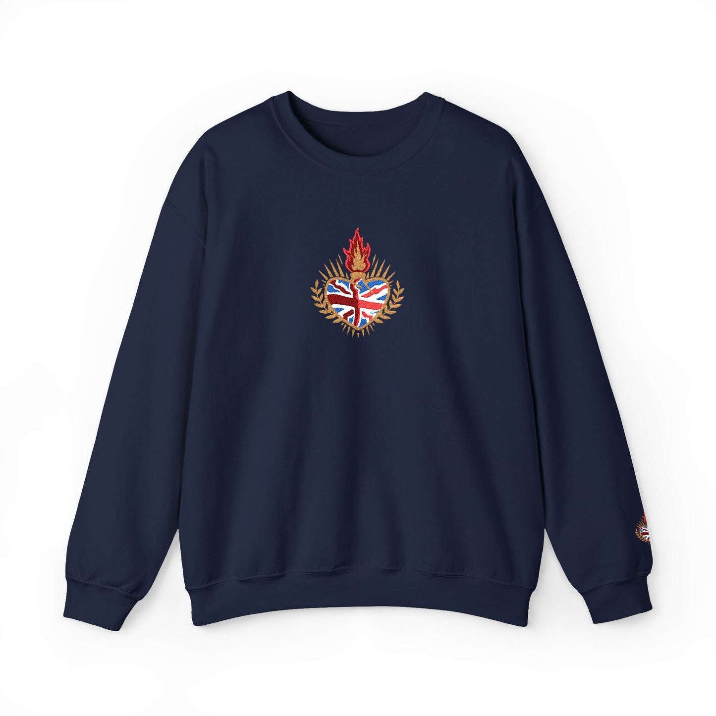 Union Jack Embroidered Jumper (Unisex)