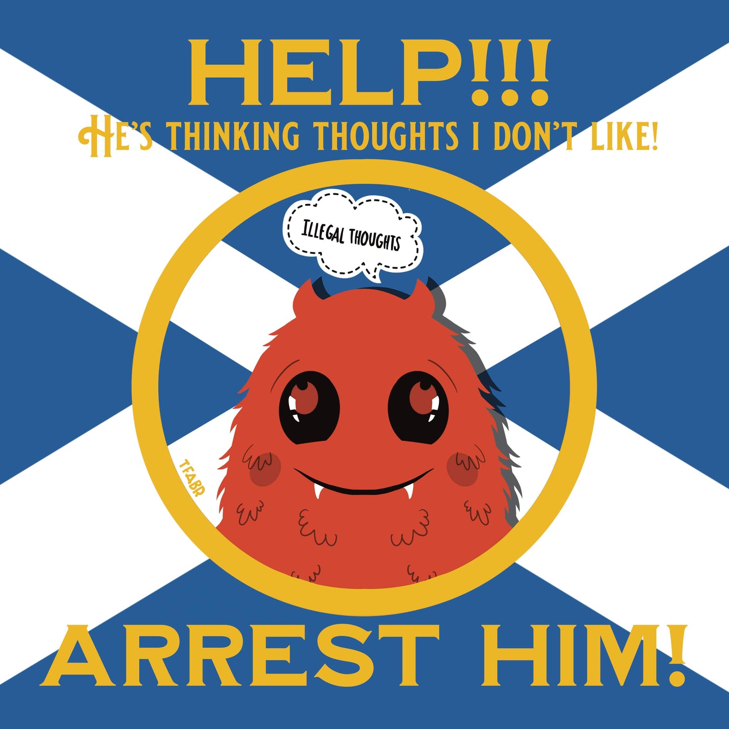 Arrest Scotland Stickers!