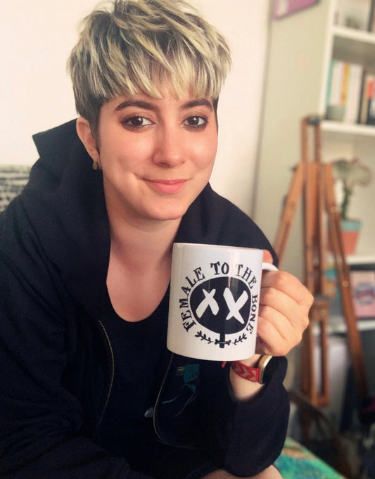 Female To The Bone - Mug