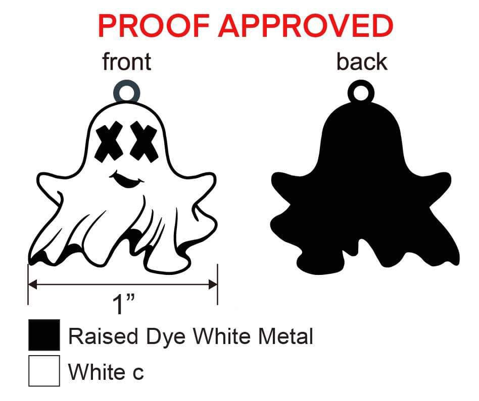 Lil’Ghosts Glow in The Dark Enamel Earrings (Pre-Order)