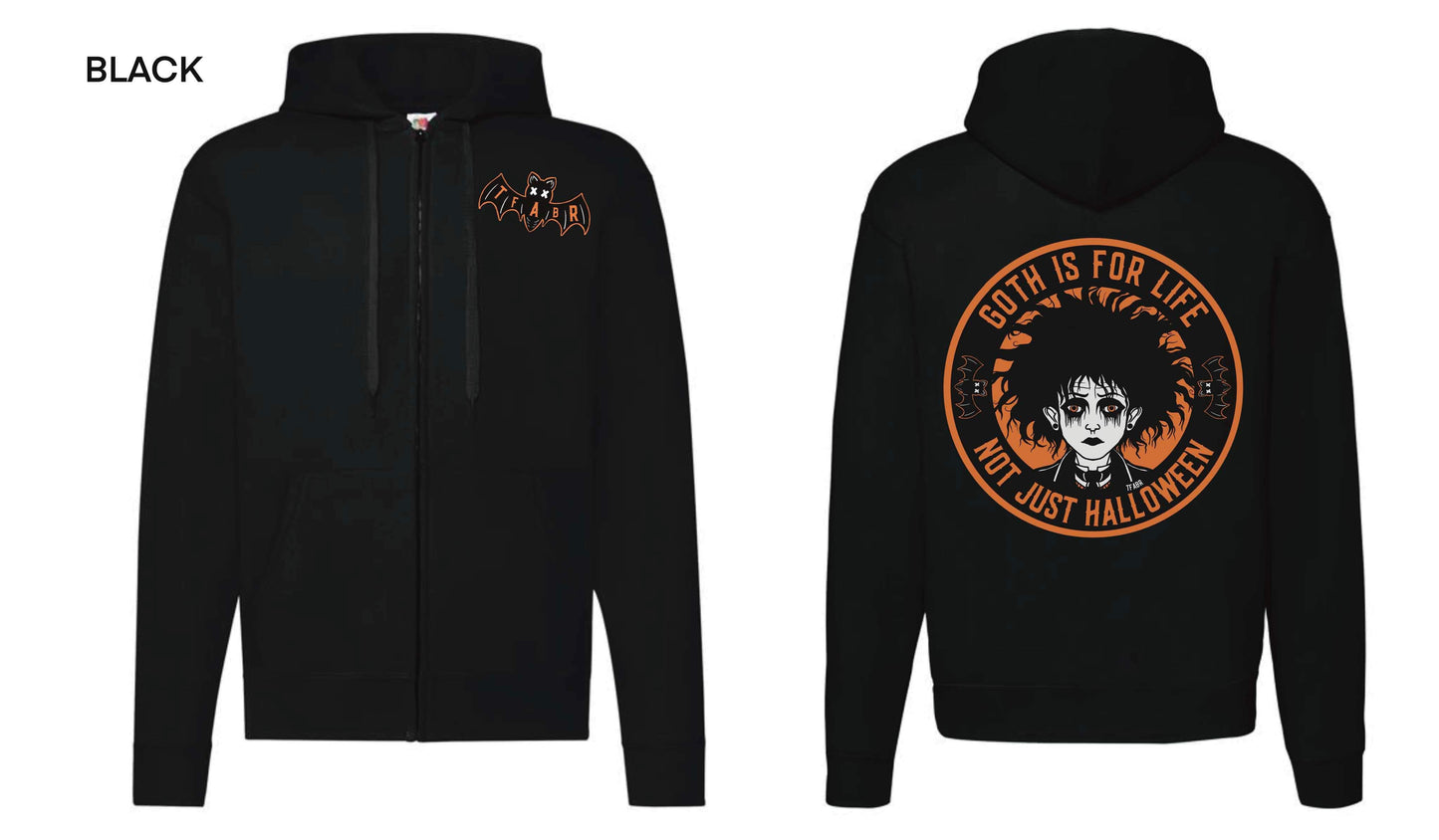 Goth 4 Life Zip-Up Hoodie