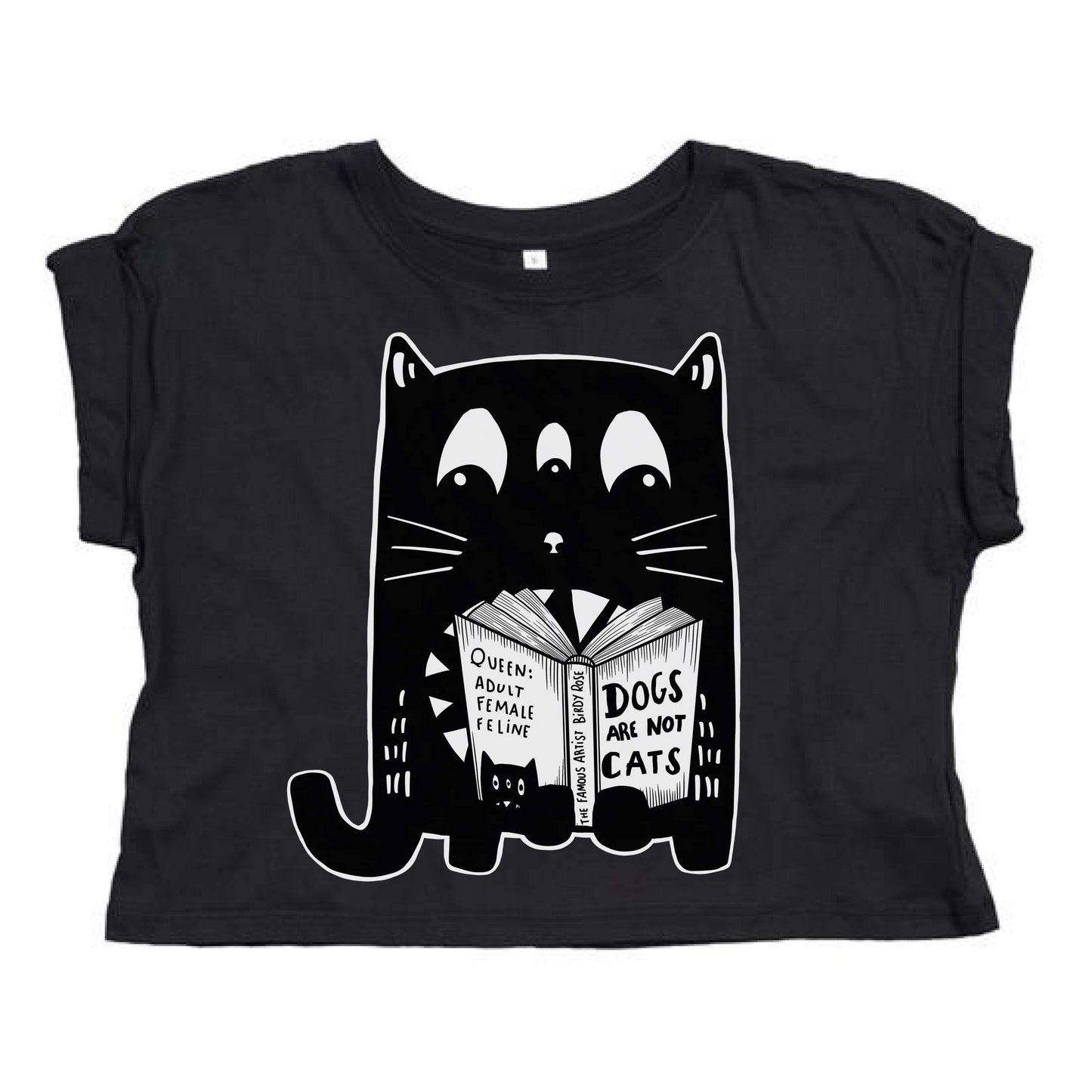 Meow Cropped T-Shirt