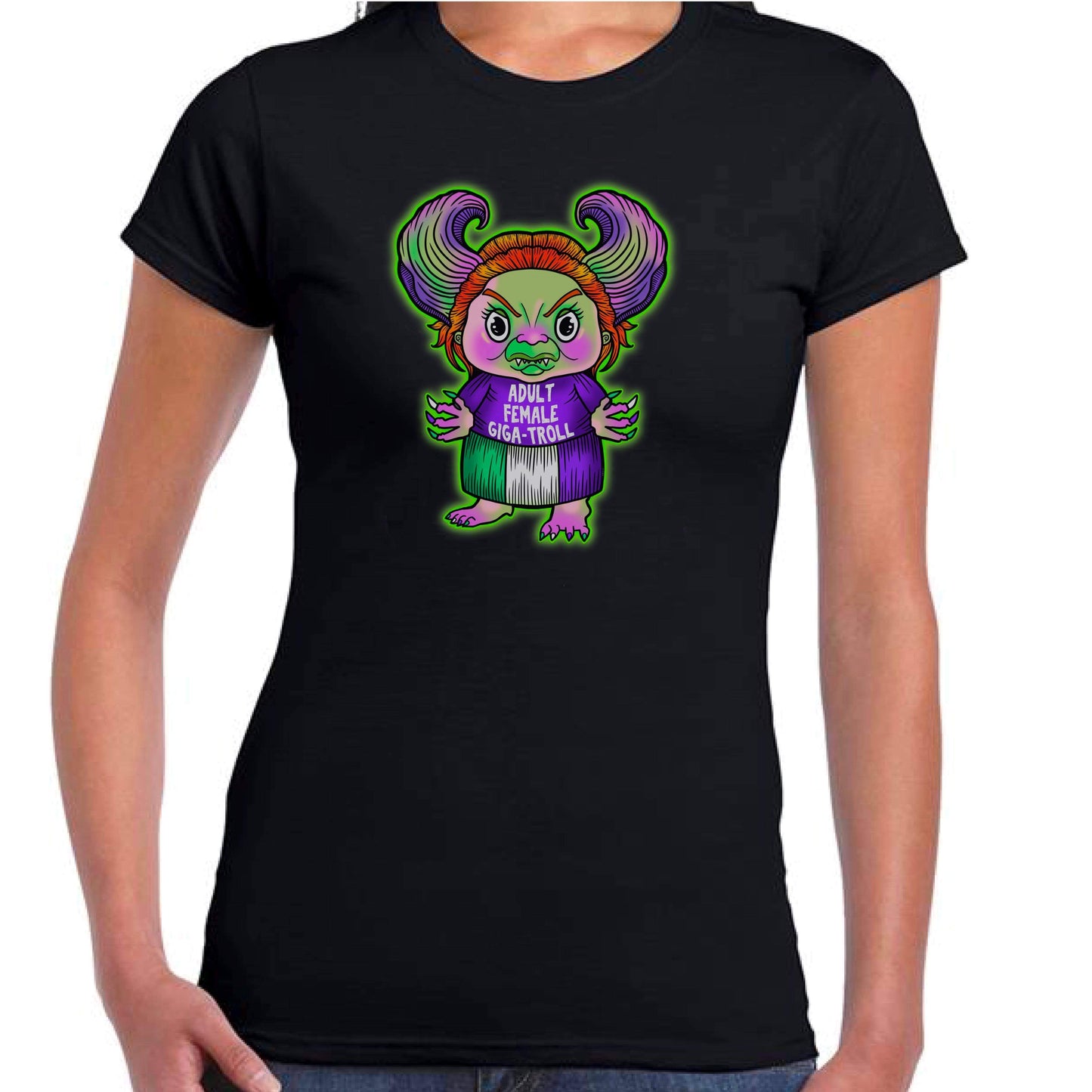 Vituperative Giga-Troll Ladyfit T-Shirt