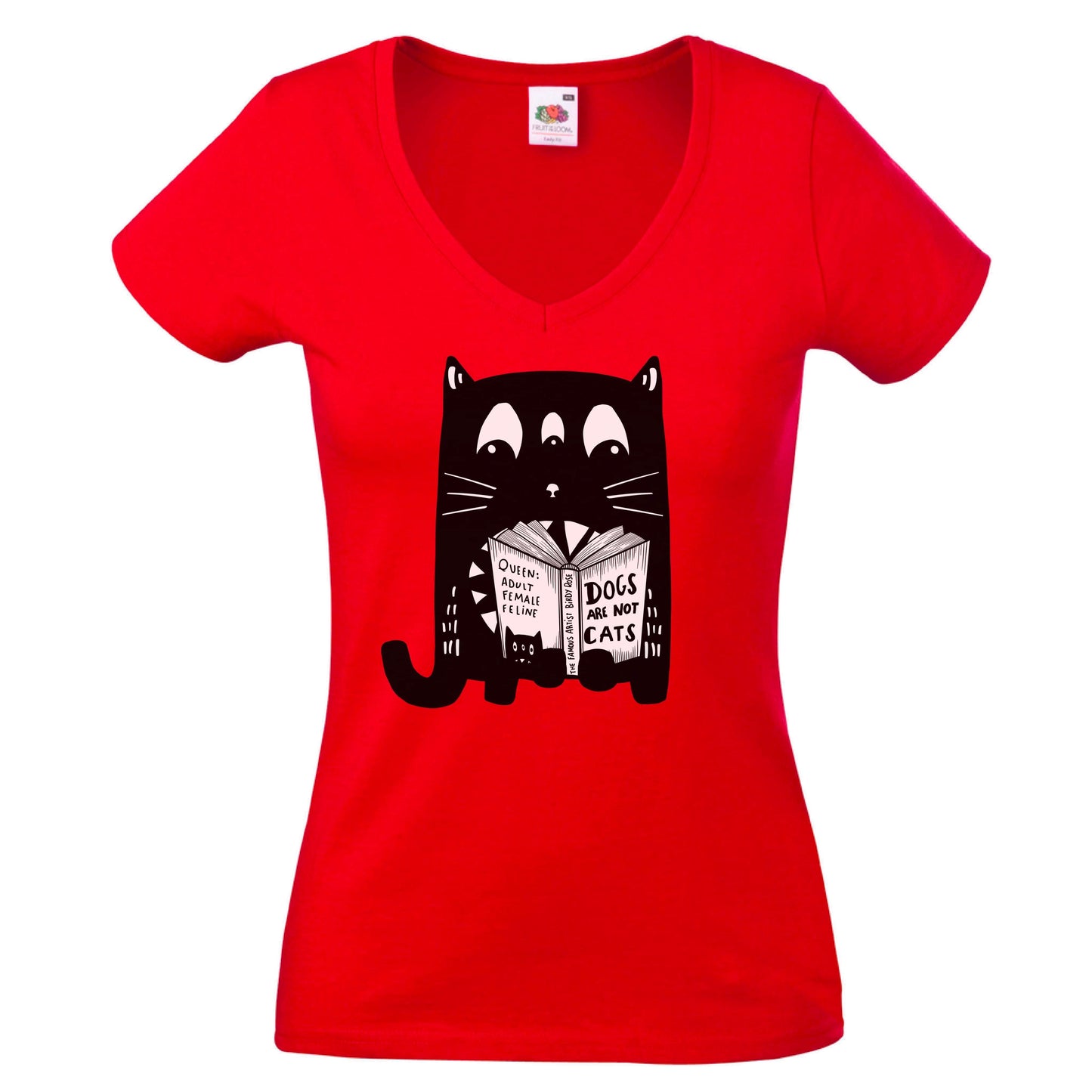 Meow V-Neck Tee