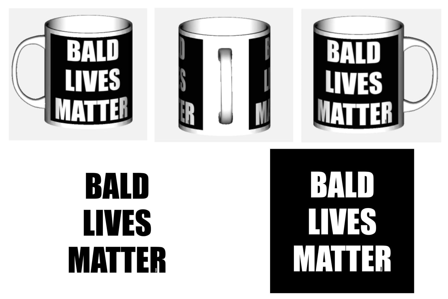 Bald Lives Matter - Mug