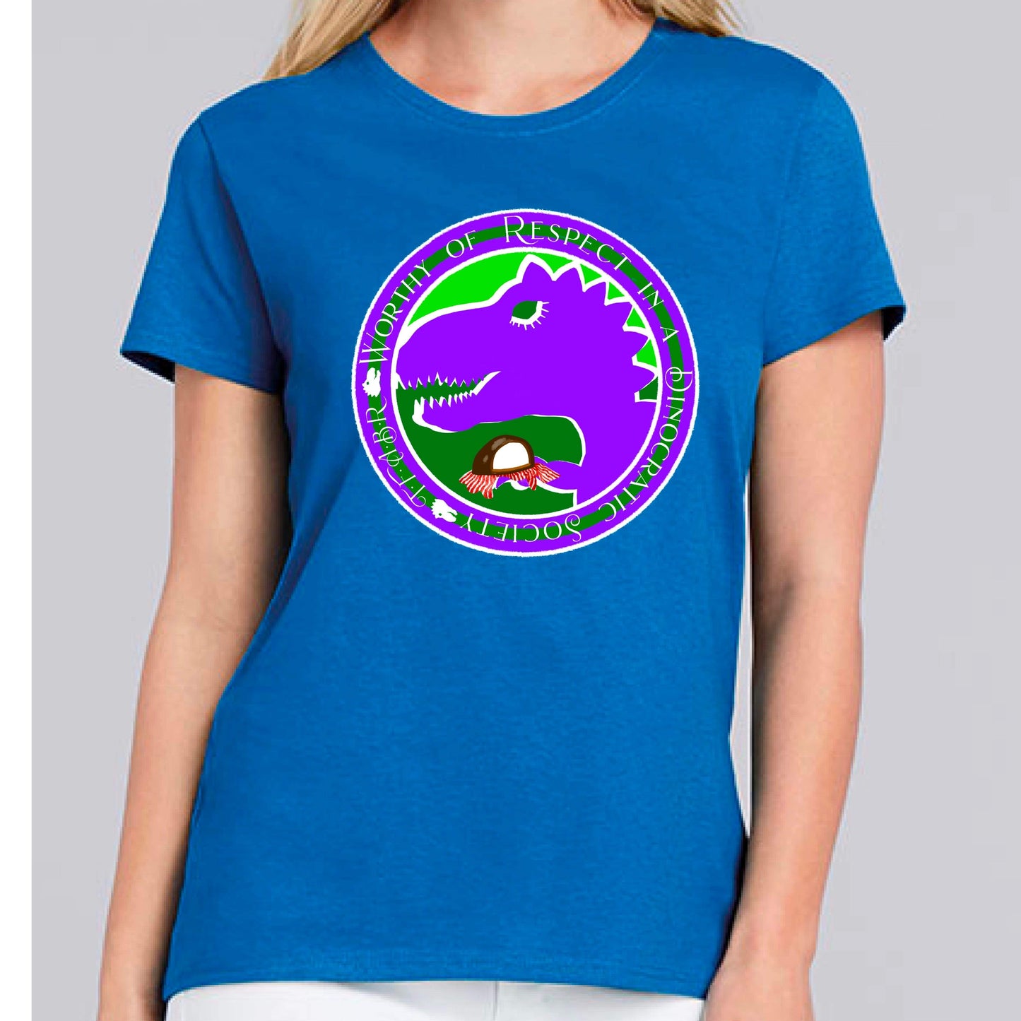 Dinocratic Ladyfit T-Shirt