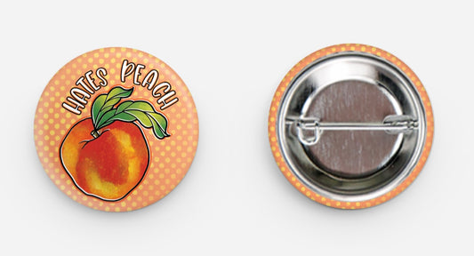 Hates Peach Badges