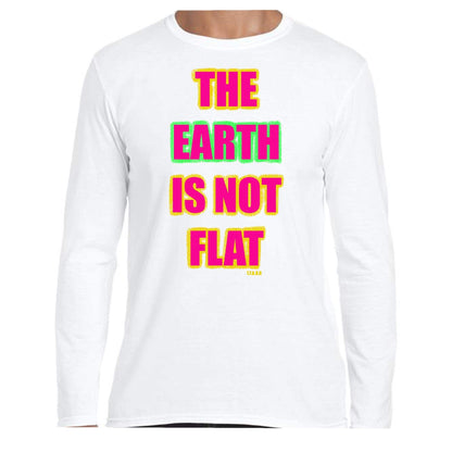 Flat Earth Long Sleeve Tee