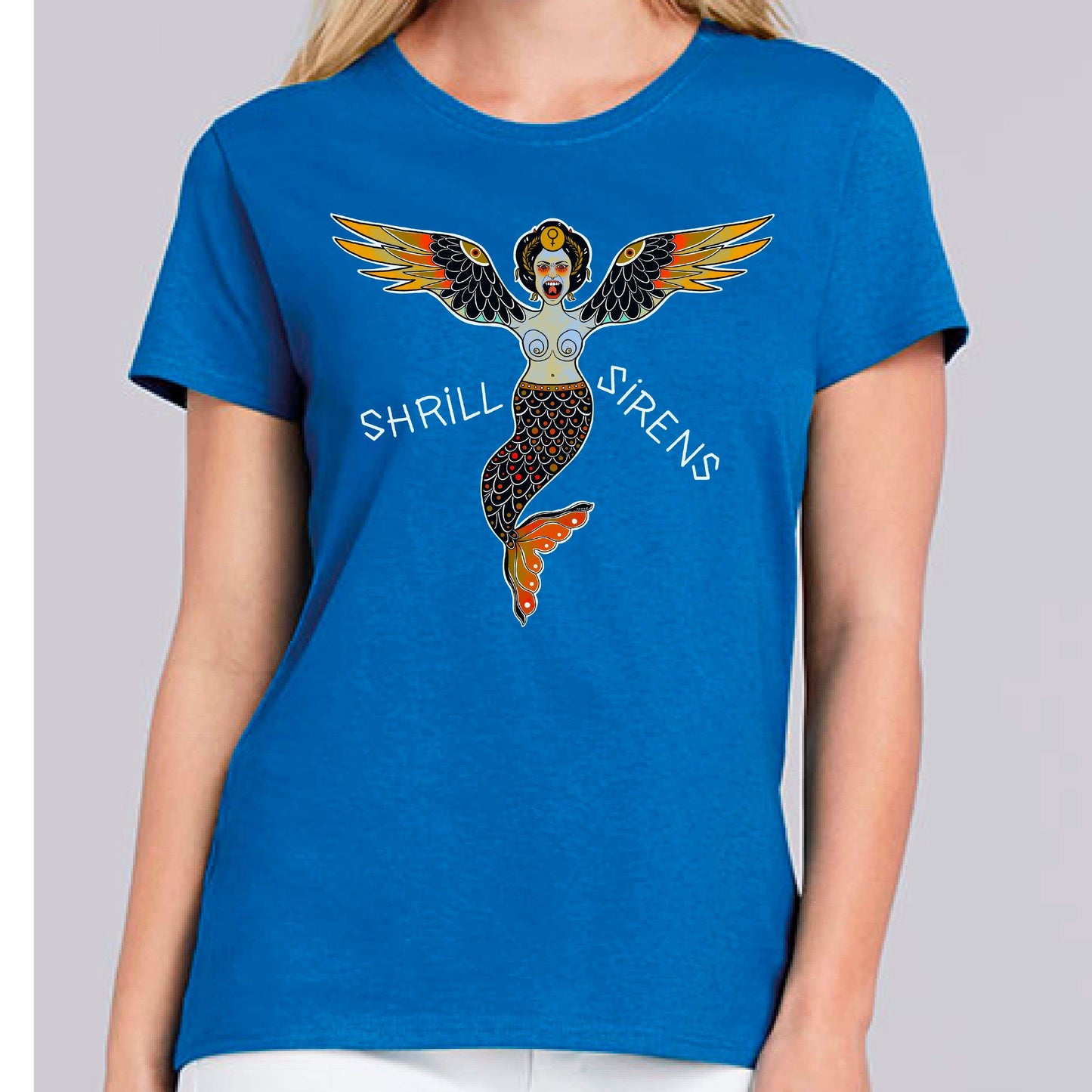 Shrill Sirens Ladyfit T-Shirt