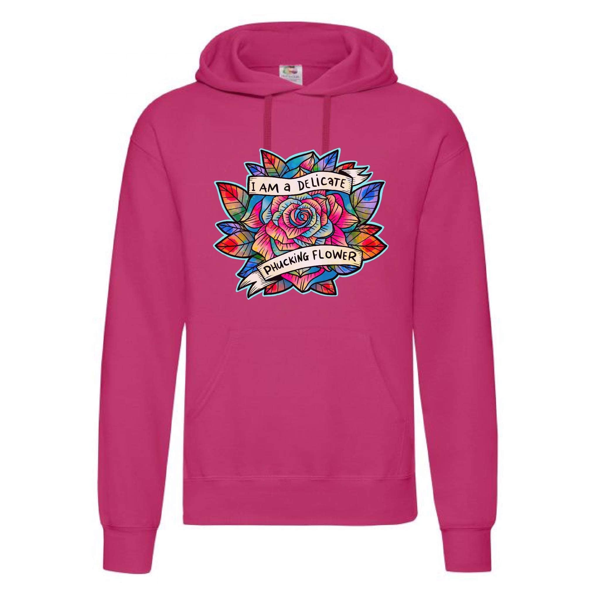 Rose flower clearance hoodie