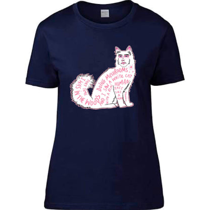 CatFace Ladyfit T-Shirt