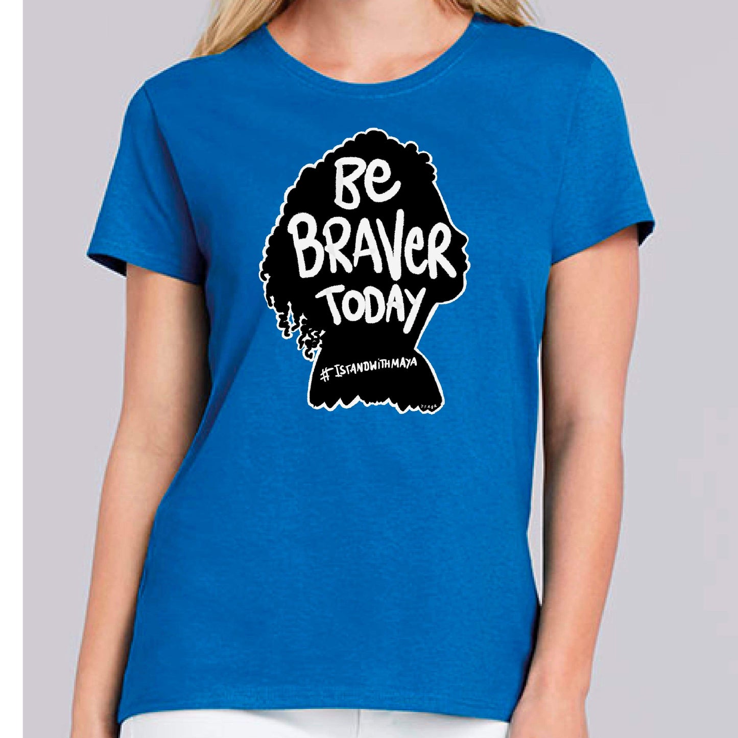 Be Braver Ladyfit T-Shirt