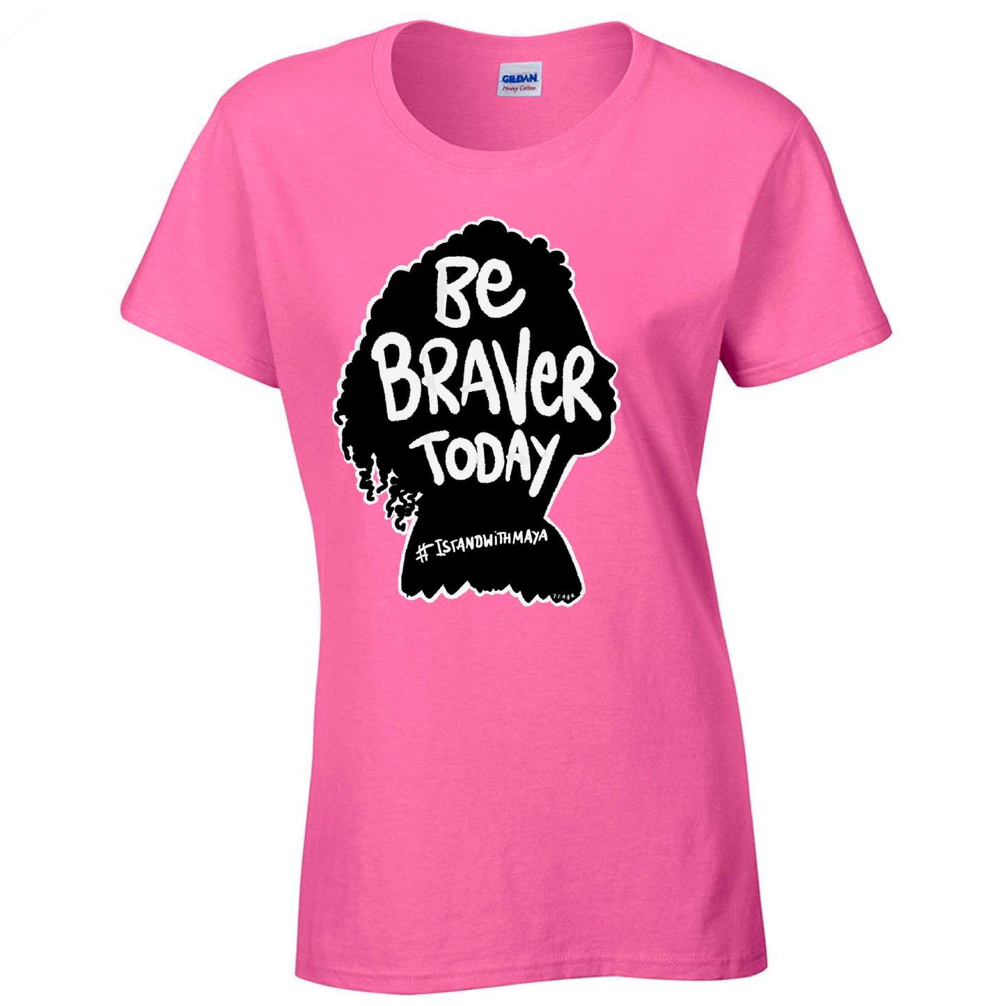 Be Braver Ladyfit T-Shirt