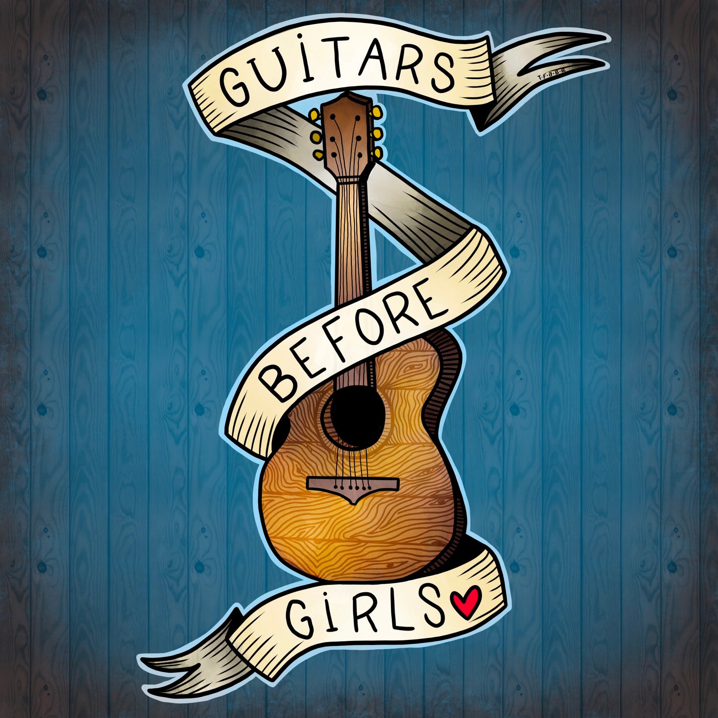 Guitars Before Girls