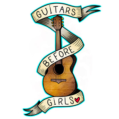 Guitars Before Girls T-Shirt