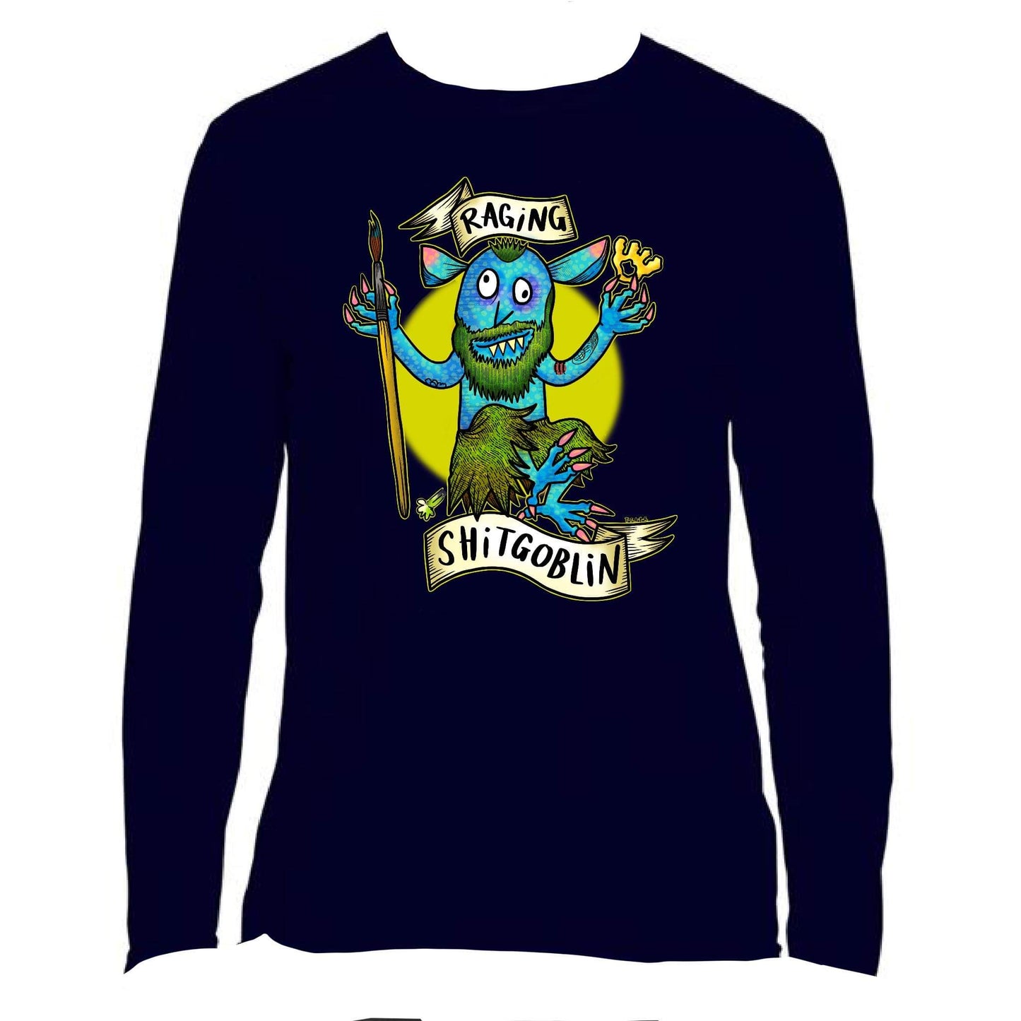 Raging ShitGoblin - Male LongSleeved Tee