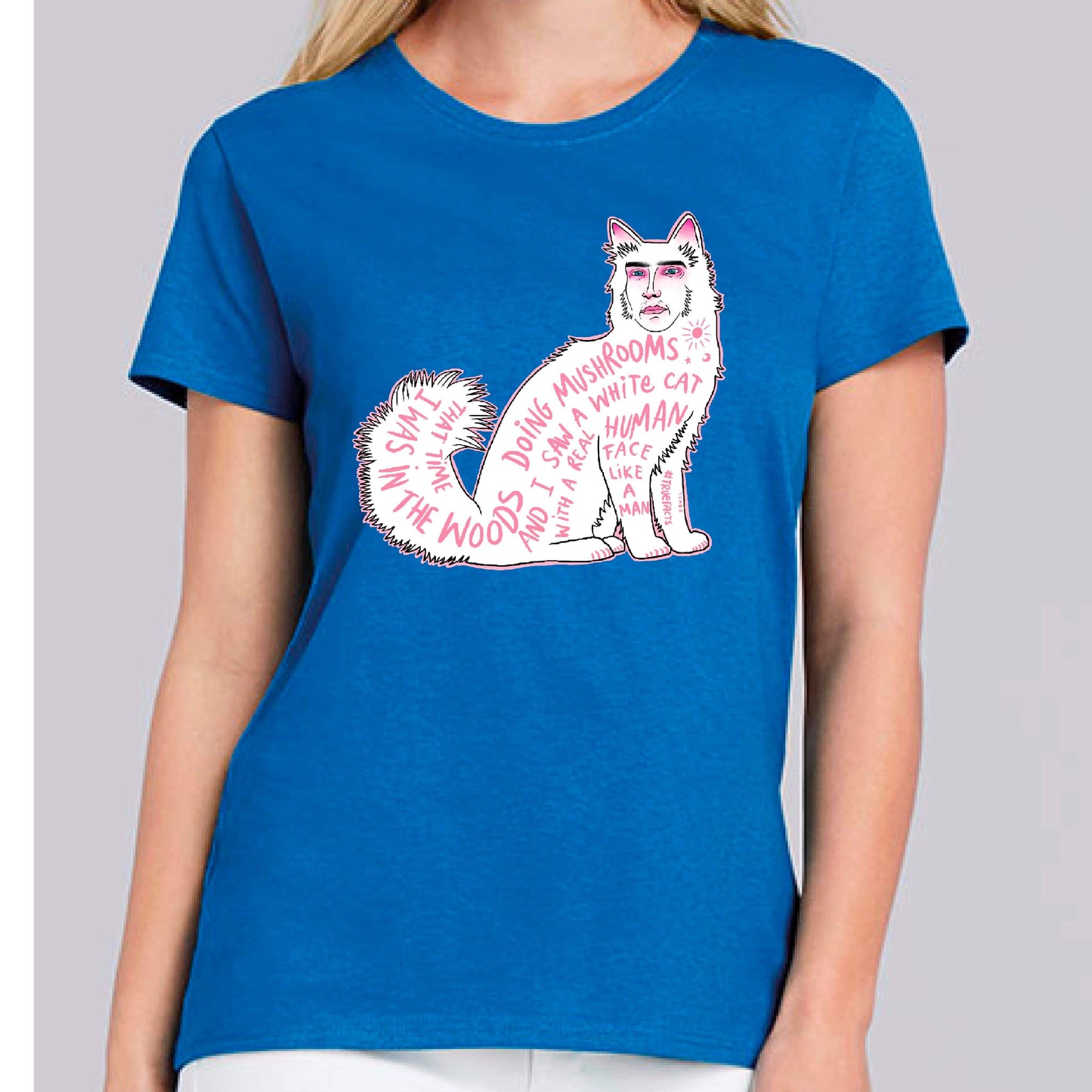 CatFace Ladyfit T-Shirt